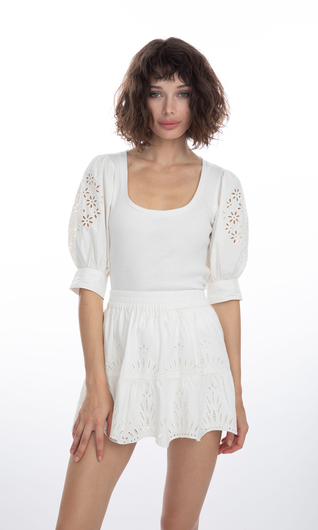 Liv Embroidered Top
