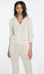 Load image into Gallery viewer, Lowell Sequin Knitted Cardigan
