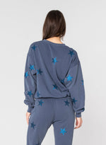 Load image into Gallery viewer, Tilted Stars Oversized Sweater
