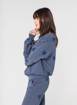 Load image into Gallery viewer, Tilted Stars Oversized Sweater

